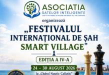 Mangalia găzduiește ediția a IV-a a Festivalului Internațional de Șah „Smart Village” | 24–30 august 2026