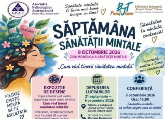 Despre sănătatea mintală, la Biblioteca Județeană din Tulcea