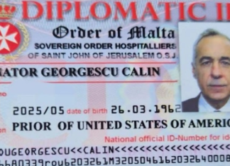 Ordinul de Malta face lumină în cazul legitimației găsite la Călin Georgescu: ”Confirmăm că persoana în cauză nu este membru”