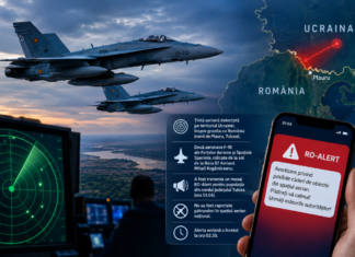Alertă aeriană în nordul județului Tulcea. Două avioane F-18 au fost ridicate de la sol