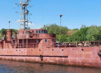 Canoniera „Eugen Stihi”, una dintre cele mai vechi nave militare maritime ale României, va fi casată